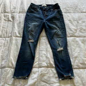 NWOT - A&F high rise super skinny ankle